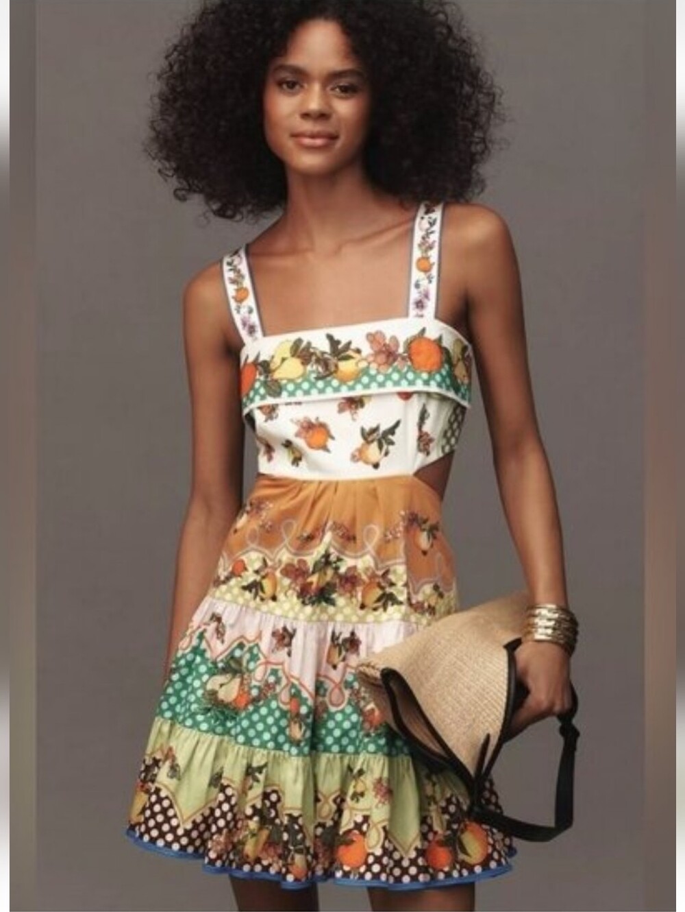 Alemais Lemonis Cut Out Mini Dress